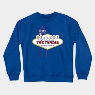 Welcome to Fabulous THE TARDIS Crewneck Sweatshirt